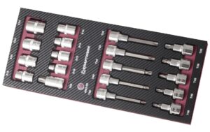 Kraftwerk Completo EVA3 4903-05 Bit-Stecknussssatz 19-t. EVA3 Bit-Stecknussssatz 1/2 TX kaufen | Mediatech.ch