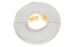 Swisscom HF Kabel CAT6 Ethernet 10m, flach, weiss