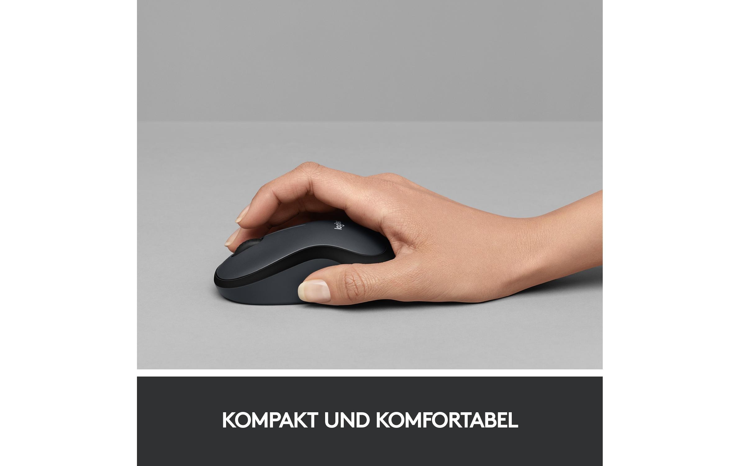 480068_2 - Mediatech Logitech M220 Silent Mouse black USB 2.4GHz