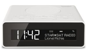 480232 - Mediatech Technisat DigitRadio 51 Weiss DAB+/UKW Uhrenradio kaufen Schweiz | Mediatech.ch