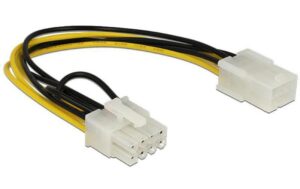 Delock 6Pin auf 8Pin für Grafikkarte, 20cm für PCI-Express Highend Grafikkarten kaufen | Mediatech.ch