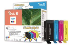 Peach Tinte HP No 364 MultiPack 1x 9ml black + 3x 6.2ml kaufen Schweiz | Mediatech.ch