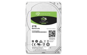 Seagate BarraCuda 2.5 5TB 5400rpm, 128MB Cache, SATA 6GB/s, 2.5