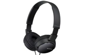 Sony Kopfhörer MDRZX110B, schwarz Geschlossene ohraufliegende Kopfhörer