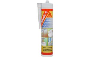 Sika Sikasil-C weiss Silikon-Fugendichtstoff, 300 ml