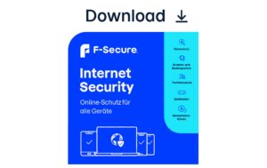 F-Secure Internet Security ESD, Vollversion, 3 Geräte, 1 Jahr