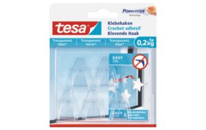 tesa Klebehaken transparent, Glas, 0,2 kg 5 x 0,2KG kaufen | Mediatech.ch