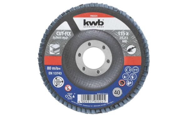 kwb Cutfix Schleifmop 115 K40 kaufen Schweiz | Mediatech.ch