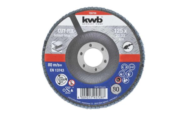 kwb Cutfix Schleifmop 125 K80 Ls kaufen Schweiz | Mediatech.ch