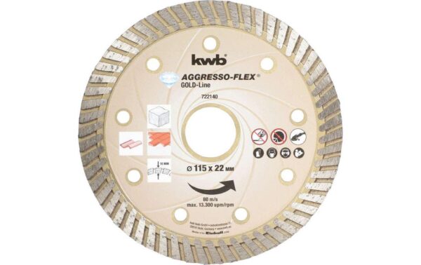 kwb Diamant-Trennscheibe  Goldline 115 