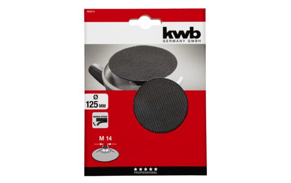 kwb Quick-Stick Haftstützteller 125mm Gewinde M14 kaufen Schweiz | Mediatech.ch