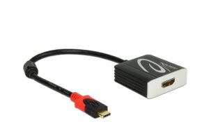 Delock USB-C Grafikkarte: HDMI, 4K support 4096x2160 mit 60 Hz, 20cm, schwarz kaufen Schweiz | Mediatech.ch