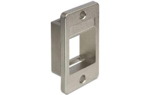Delock Keystone Leergehäuse für Geräteinbau 4er-Set für bis 4 Module