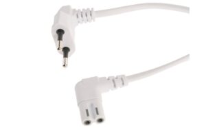 Niwotron Netzkabel Euro T26 - C7, 2 m weiss T26 geweinkelt, C7 gewinkelt kaufen | Mediatech.ch