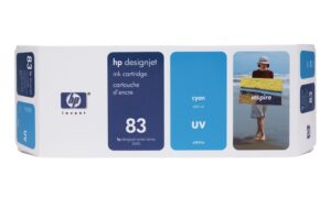 HP Inc. HP Tinte Nr. 83 Cyan UV (C4941A) 680ml kaufen | Mediatech.ch