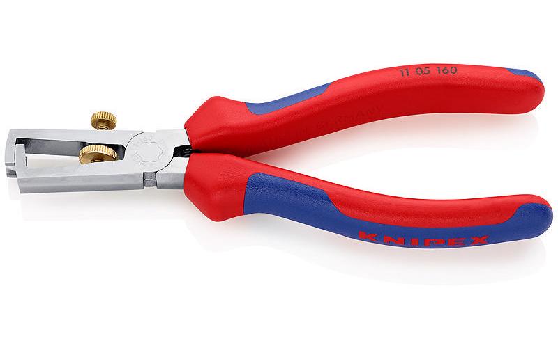 Knipex Abisolierzange 160 mm verchromt mit Mehrkomponenten-Hüllen kaufen Schweiz | Mediatech.ch