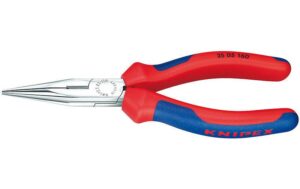 Knipex Flachrundzange mit Schneide 160 mm verchromt mit Mehrkomponenten-Hüllen kaufen Schweiz | Mediatech.ch