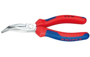 Knipex Flachrundzange mit Schneide 160 mm verchromt mit Mehrkomponenten-Hüllen kaufen Schweiz | Mediatech.ch