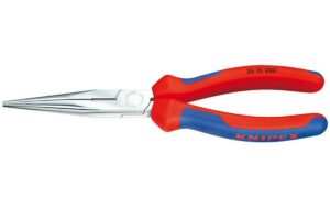 Knipex Flachrundzange mit Schneide 200 mm verchromt mit Mehrkomponenten-Hüllen kaufen Schweiz | Mediatech.ch