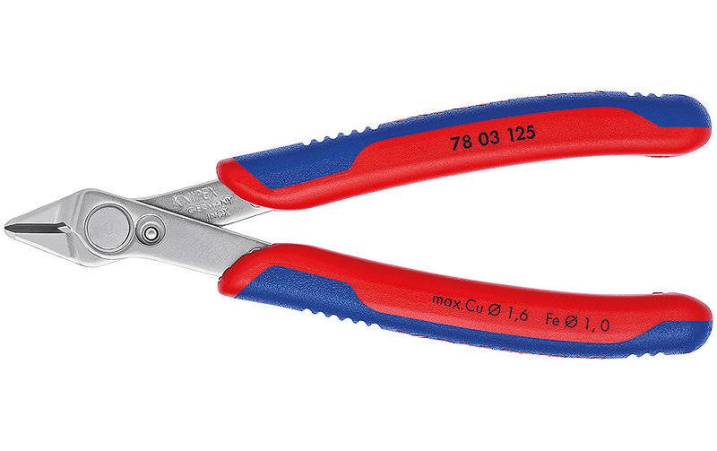Knipex Electronic Super Knips 125 mm poliert mit Mehrkomponenten-Hüllen kaufen Schweiz | Mediatech.ch
