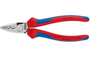 Knipex Crimpzange für Aderendhülsen 180 mm kaufen Schweiz | Mediatech.ch