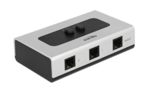 Delock 2Port RJ-11 Switchbox Für 2 Telefon, oder Fax und Telefon kaufen Schweiz | Mediatech.ch