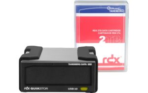 Tandberg RDX QuikStor: externes Laufwerk USB3+, Schwarz, inkl. 2TB no Software kaufen Schweiz | Mediatech.ch