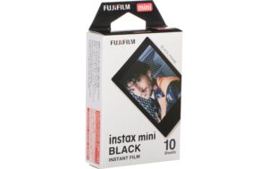 Fujifilm Instax Mini 10 Blatt schwarz zu Instax Mini 90 Neo classic / Mini 8