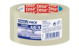 Tesa Paketband strong transparent, 66m x 50mm