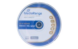 MediaRange CD-R 900MB/100Min, 25er Spindel bis 52-fach kompatibel, n.bedruckbar kaufen Schweiz | Mediatech.ch