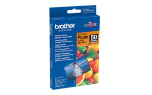 Brother Glossy Fotopapier, 260g, 10x15 cm, 50 Blatt,