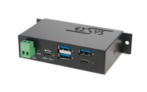 EXSYS EX-1195HMS, 4x USB 3.0 / 3.1 HUB mit 7 Ports, CDP + DBP Modus, 7 - 48V kaufen Schweiz | Mediatech.ch