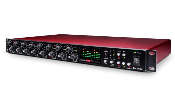 Focusrite Scarlett OctoPre Dynamic 8-Kanal Mik-Preamp mit Kompressoren
