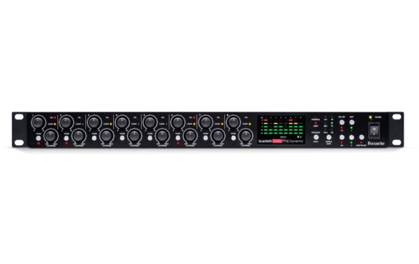 Focusrite Scarlett OctoPre Dynamic 8-Kanal Mik-Preamp mit Kompressoren