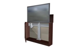 DSS TV Lift Premium 1, schwarz, Metall / 0447 max. 30 Kg., Hub 720/708-1428mm, RFControl kaufen | Mediatech.ch