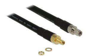 531195 - Mediatech Delock GSM/UMTS/LTE Verlängerungskabel, 3m SMA Buchse zu SMA Stecker, low-loss kaufen | Mediatech.ch