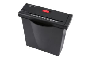 Olympia Aktenvernichter PS 36, schwarz bis 6 Blatt, 7 Liter, Sicherheitsstufe 2