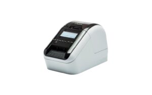 534333 - Mediatech Brother P-touch QL-820NWB, WLAN, USB, LAN, 176mm/Sek, 12mm - 62 mm Breite, Rot,