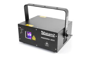 BeamZ Pro Pandora 1200 TTL RGB-Laser, 1000mW, 25kpps, DMX, ILDA