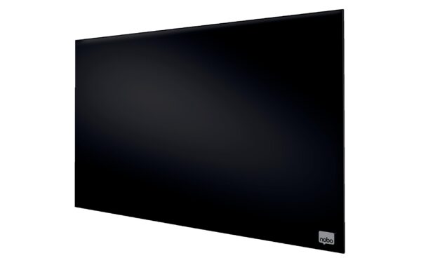 537460_1 - Mediatech Nobo Diamond magnethaftendes Glassboard 677x381mm, schwarz