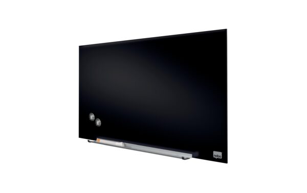 537460_3 - Mediatech Nobo Diamond magnethaftendes Glassboard 677x381mm, schwarz