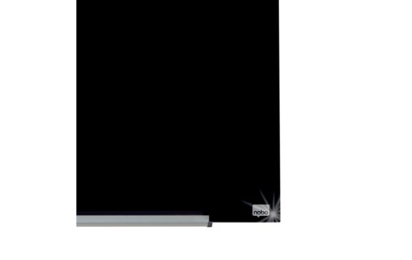 537460_5 - Mediatech Nobo Diamond magnethaftendes Glassboard 677x381mm, schwarz