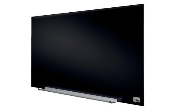 537460_7 - Mediatech Nobo Diamond magnethaftendes Glassboard 677x381mm, schwarz