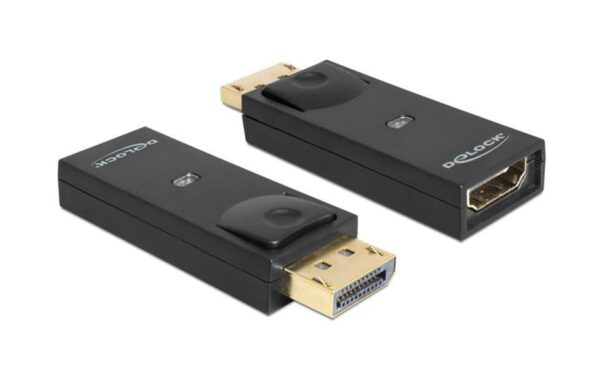 Delock Monitoradapter DP-Stecker zu HDMI-Buchse schwarz kaufen | Mediatech.ch