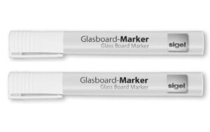 541139 - Mediatech Sigel Glassboardmarker weiss Rundspitze 2-3mm kaufen Schweiz | Mediatech.ch