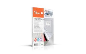 Peach Einbanddeckel durchsichtig 0.18mm, 100 Blatt