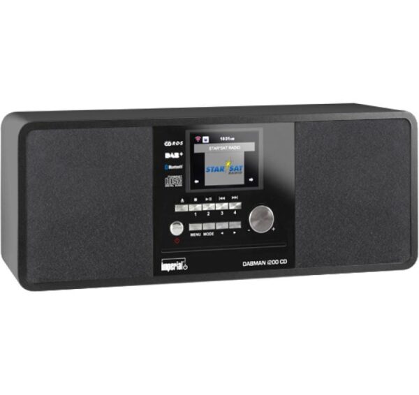 Imperial Dabman i200, DAB+/Internetradio/CD DAB+, CD, Internetradio, UPnP, schwarz kaufen Schweiz | Mediatech.ch