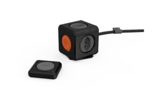 PowerCube Extended remote schwarz 4x T13 1.5m Zuleitung, Halterung, Fernbedienung