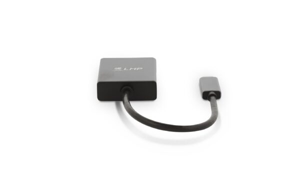 LMP USB-C 3.1 zu VGA Adapter Aluminium Gehäuse, spacegrau