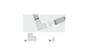 Paulmann Edge Connector MaxLED 90° 90° Edge Connector zu MaxLED LED Stripes